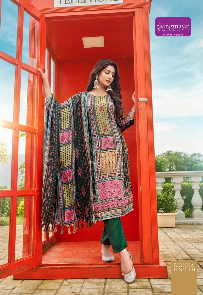 Rianna By Rangmaya Pashmina Kurti With Bottom Dupatta Online Wholesale